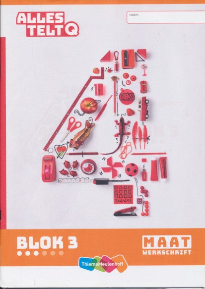 Alles Telt Q Werkschrift Maat blok 3 groep 4 (per stuk)