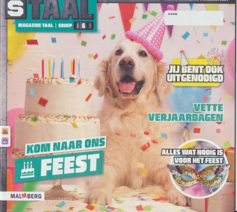 Staal versie 2 Magazine Taal Kom naar ons feest groep 6