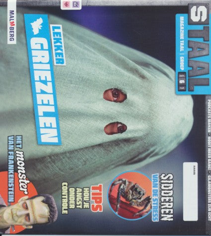 Staal versie 2 Magazine Taal Lekker griezelen groep 6