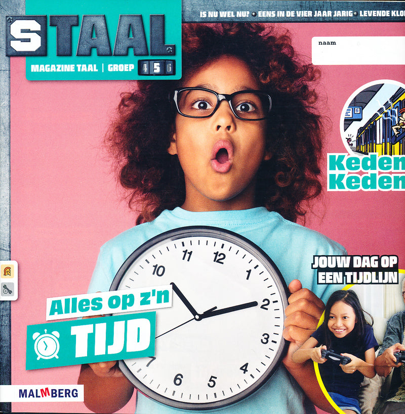 Staal versie 2 Magazine Taal Alles op z'n tijd groep 5