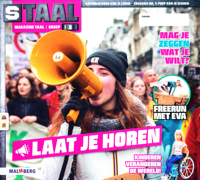 Staal versie 2 Magazine Taal Laat je Horen groep 8