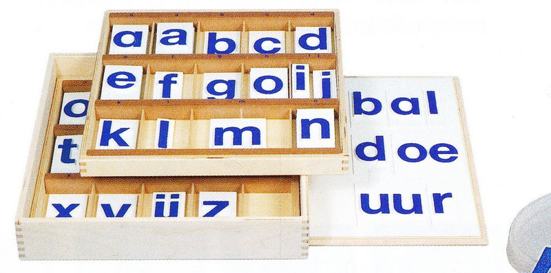 Magnetische reliëfletters a-b-c (zie omschrijving)