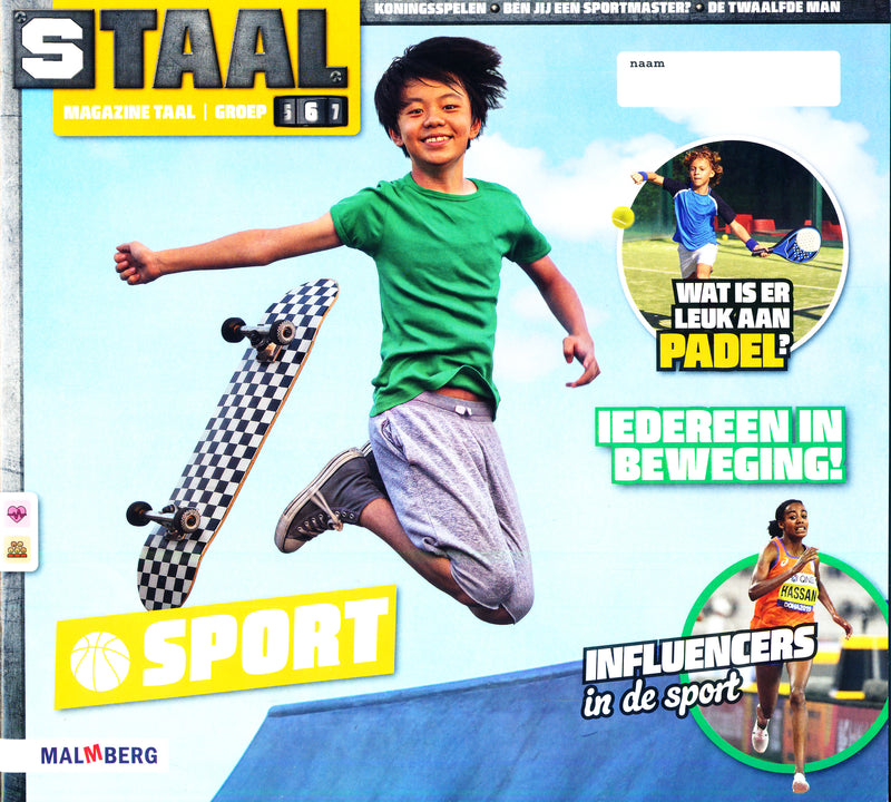 Staal versie 2 Magazine Taal Sport groep 6