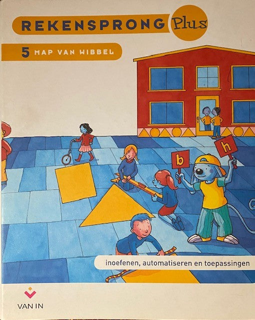 Rekensprong Plus Map van Wibbel deel 1 leerjaar 5 (zie omschrijving)