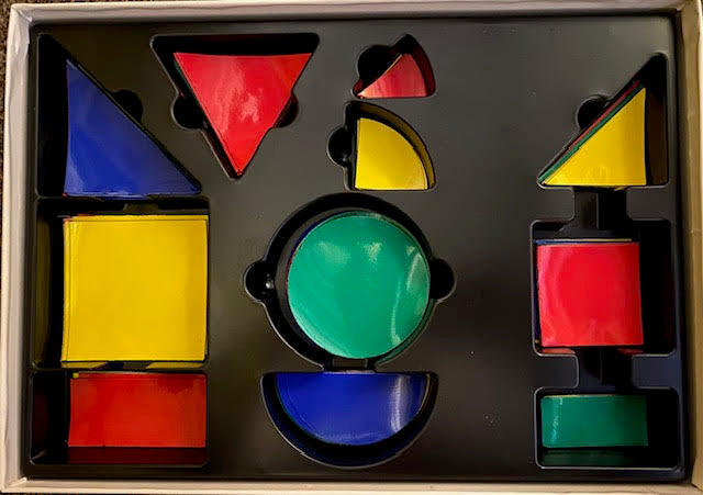Meetkundige Magnetische vormen (zie omschrijving)