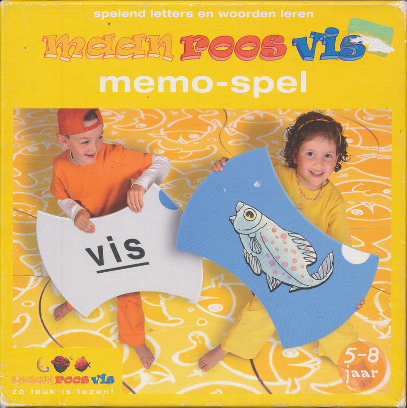 Maan, Roos, Vis memo-spel