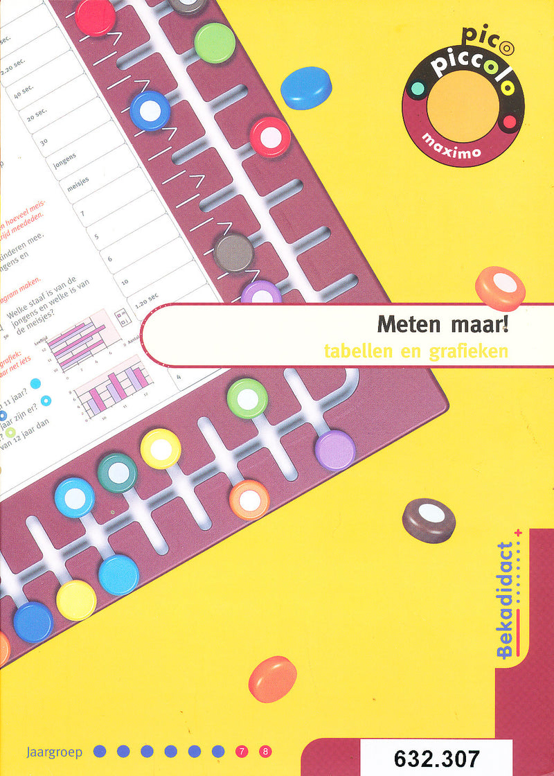 Pico Piccolo Maximo Meten Maar! Onderwerk, Tabellen en Grafieken (mapje) groep 7/8