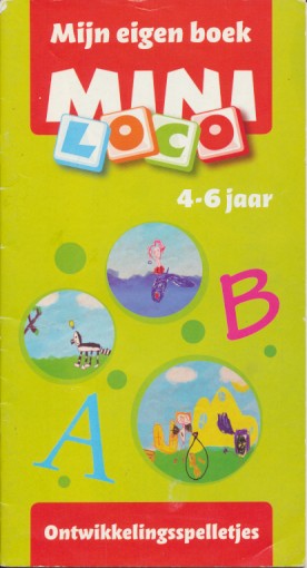 Mini Loco ontwikkelingsspelletjes Mijn eigen boek (4-6 jaar)