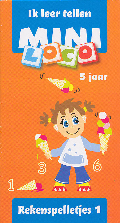 Mini Loco Rekenspelletjes 1, Ik leer tellen (vanaf 5 jaar)