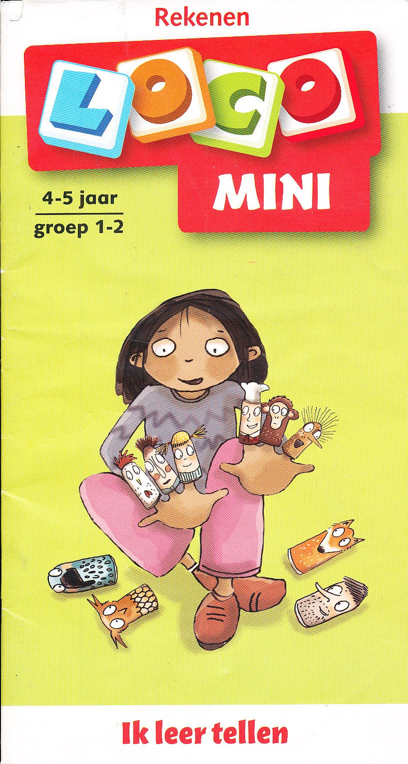Mini Loco Rekenen Ik leer tellen groep 1-2