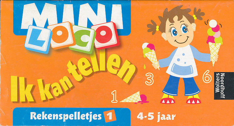 Mini Loco Rekenspelletjes 1, Ik kan tellen (4-5 jaar)