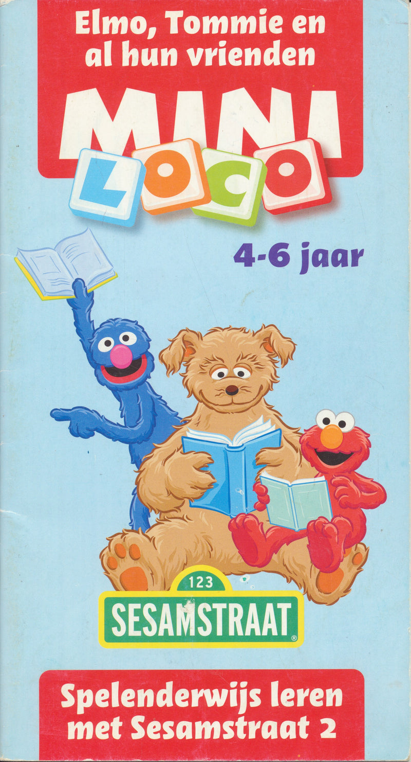 Mini Loco Spelenderwijs leren met Sesamstraat 2