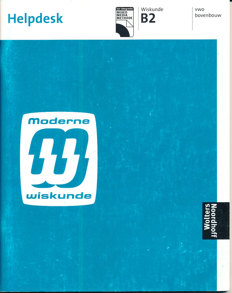 Moderne Wiskunde Helpdesk VWO-B deel 2 9789001603113