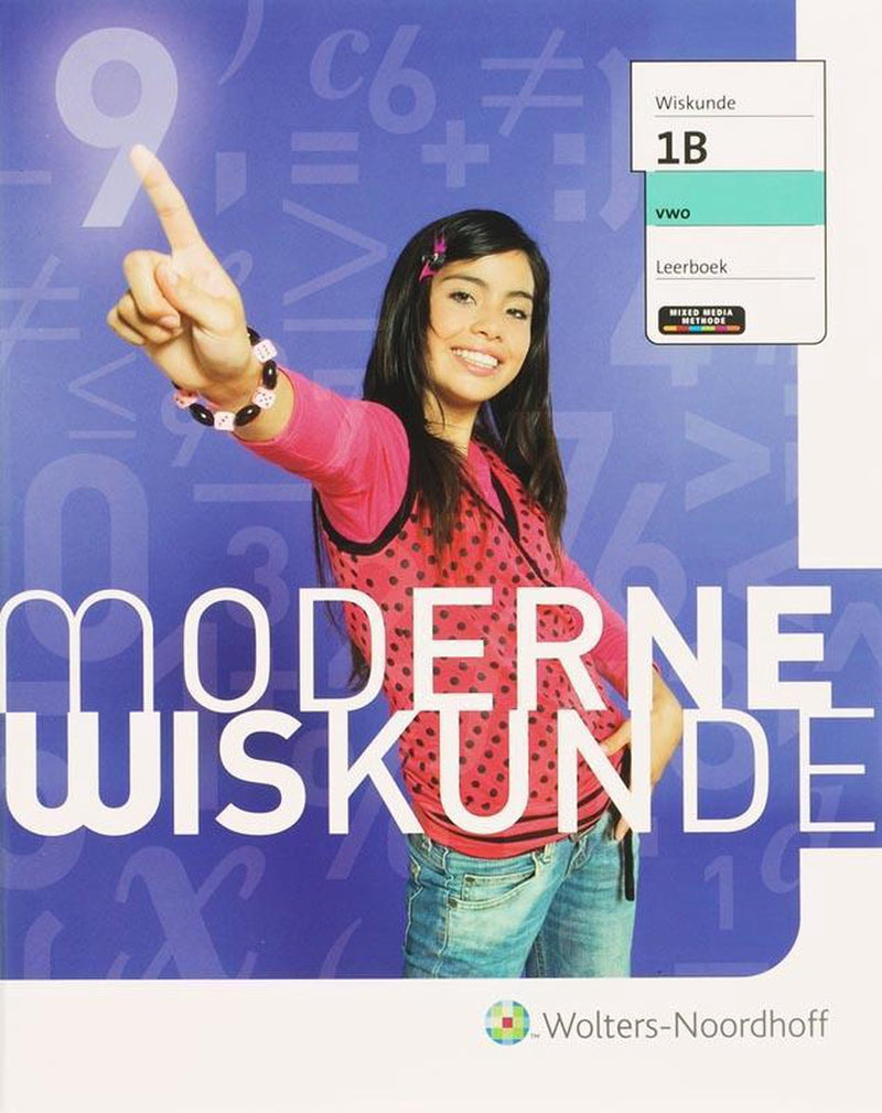 Moderne Wiskunde leerboek VWO 1B 9789001601096
