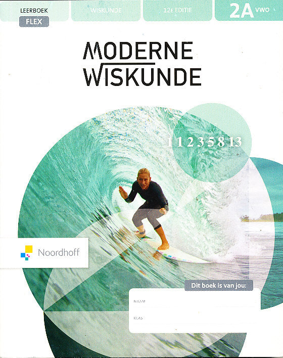 Moderne Wiskunde 12e editie Flex Leerboek 2A VWO