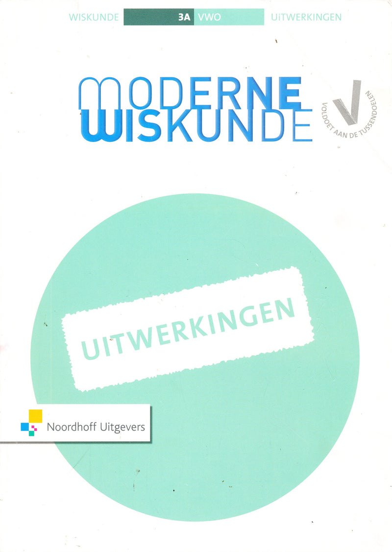 Moderne Wiskunde VWO 3A Uitwerkingen