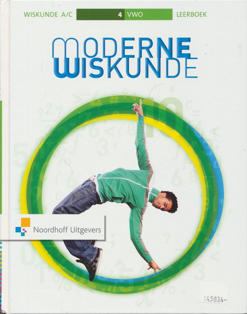 Moderne Wiskunde 10e editie Leerboek A/C 4 VWO (ISBN 9789001796495)