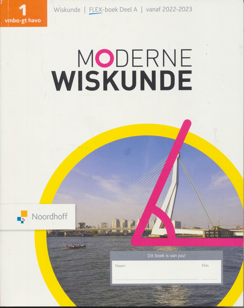 Moderne Wiskunde 13e editie Flex-boek deel A VMBO-GT HAVO