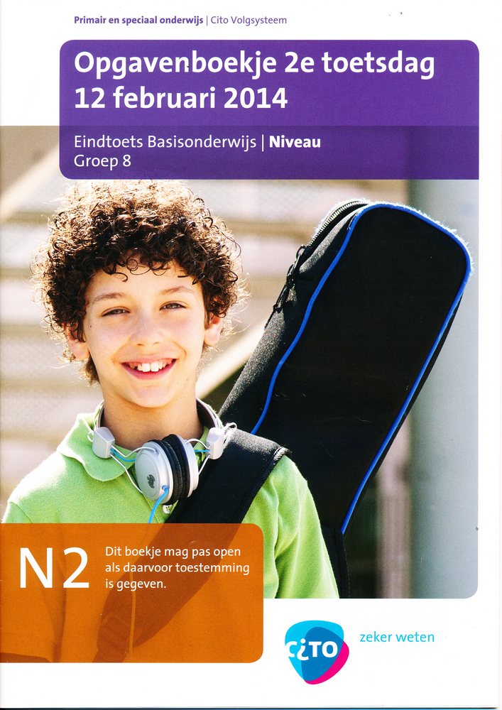 Eindcito groep 8 (2014) N2 zie omschr. (zie hierboven N of B)