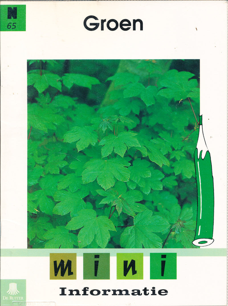 De Ruiter's Mini informatie N65 Groen (compleet)