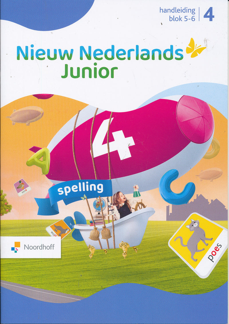 Nieuw Nederlands Junior Spelling Handleiding blok 5-6 groep 4