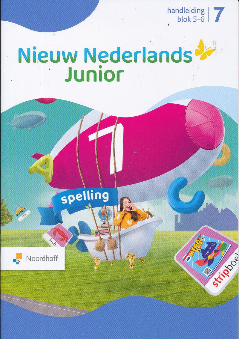 Nieuw Nederlands Junior Spelling Handleiding blok 5-6 groep 7