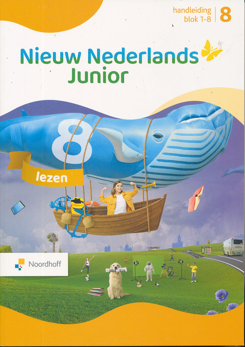 Nieuw Nederlands Junior Lezen Handleiding blok 1-8 groep 8