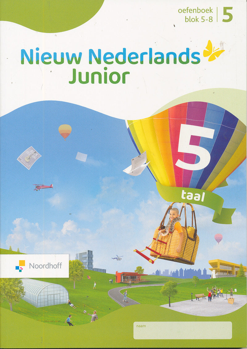 Nieuw Nederlands Junior Taal Oefenboek blok 5-8 groep 5 (per stuk)