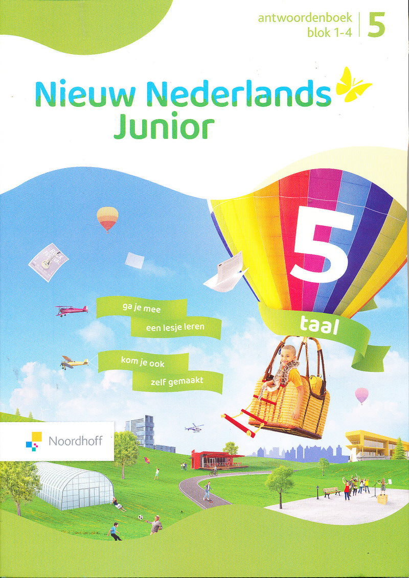 Nieuw Nederlands Junior Taal Antwoordenboek blok 1-4 groep 5