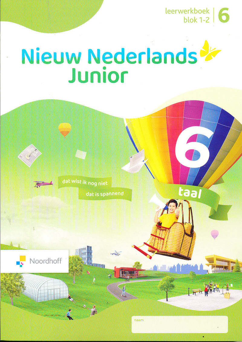 Nieuw Nederlands Junior Taal leerwerkboek blok 1-2 groep 6 (per stuk)