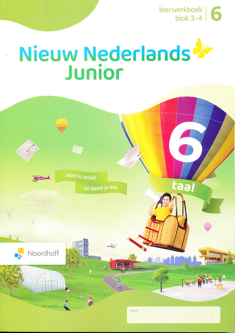 Nieuw Nederlands Junior Taal leerwerkboek blok 3-4 groep 6 (per stuk)