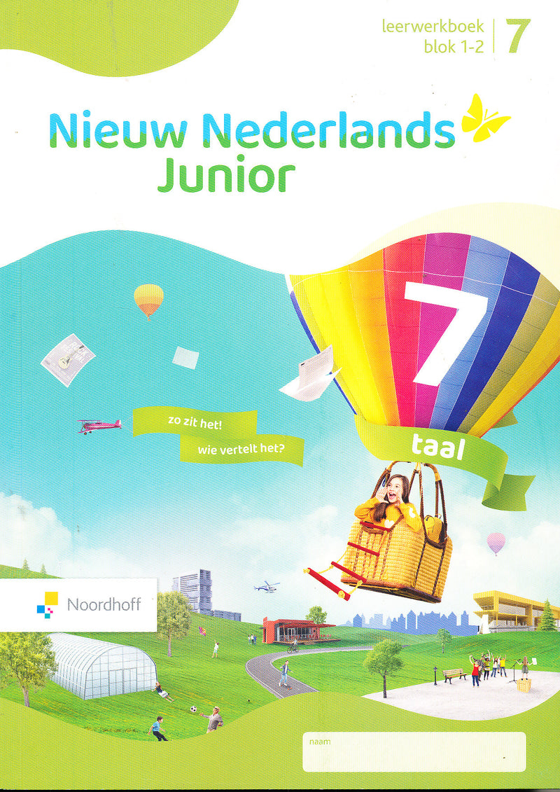 Nieuw Nederlands Junior Taal leerwerkboek blok 1-2 groep 7 (per stuk)