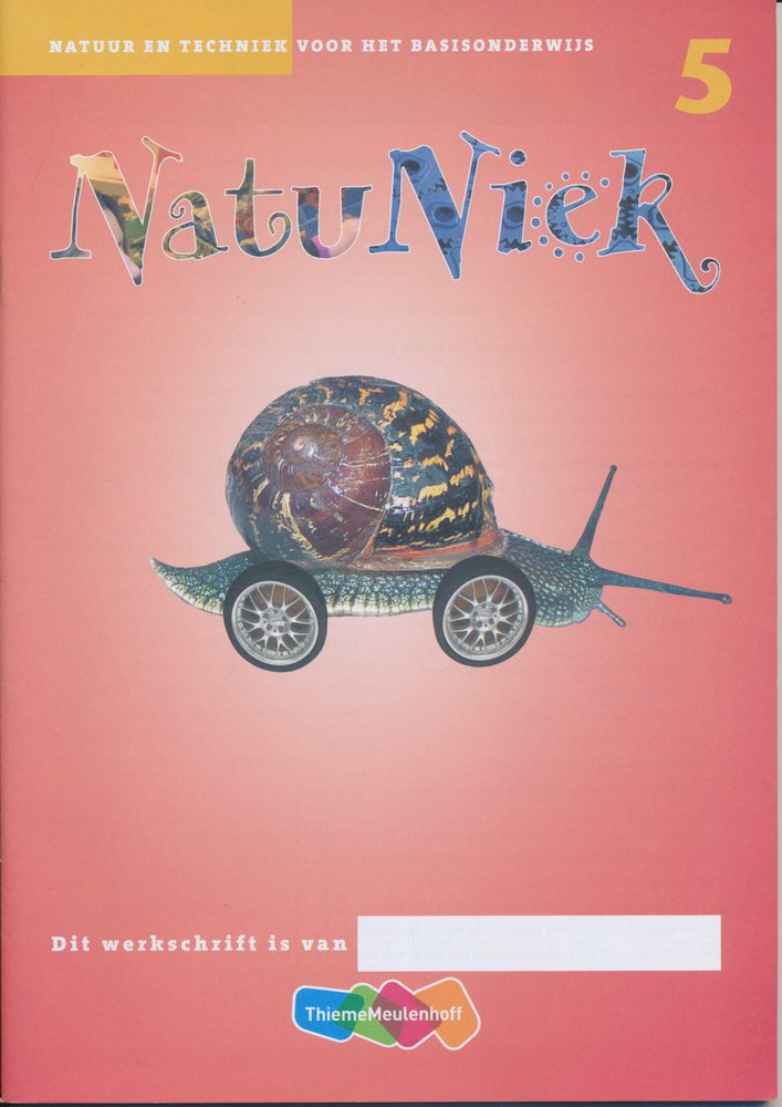 Natuniek Werkschrift gekleurd groep 5 (per stuk)