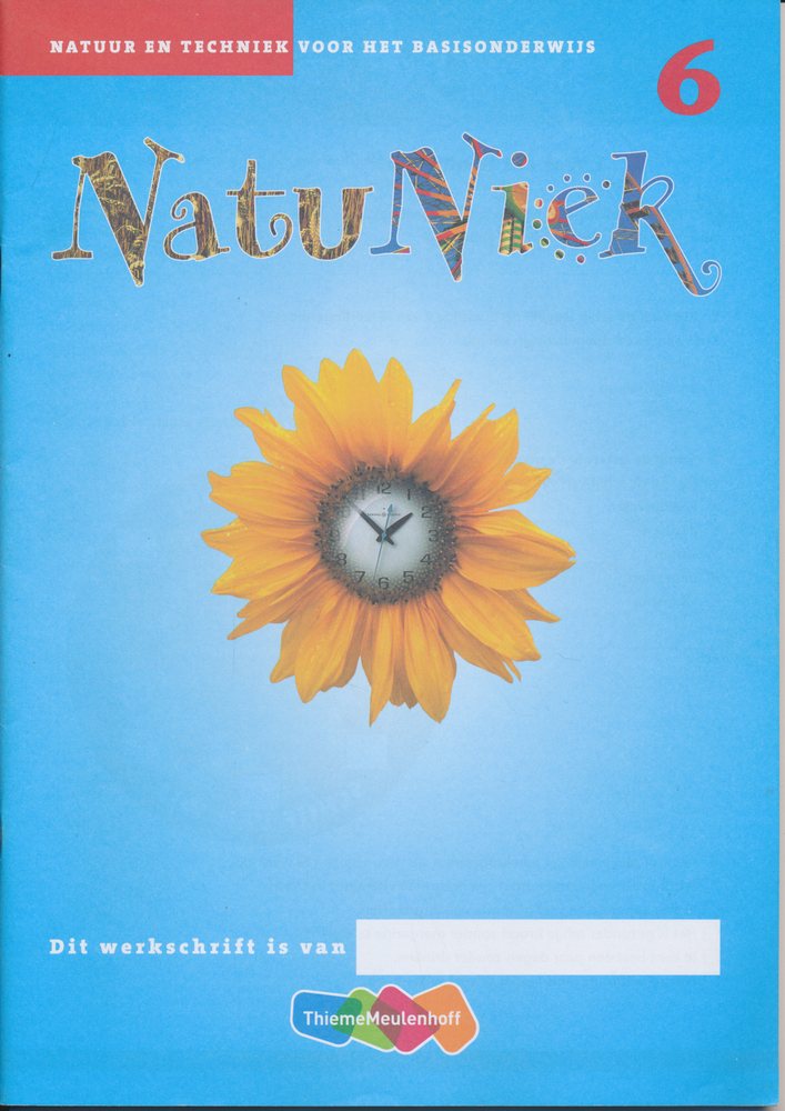 Natuniek Werkschrift gekleurd groep 6 (per stuk)