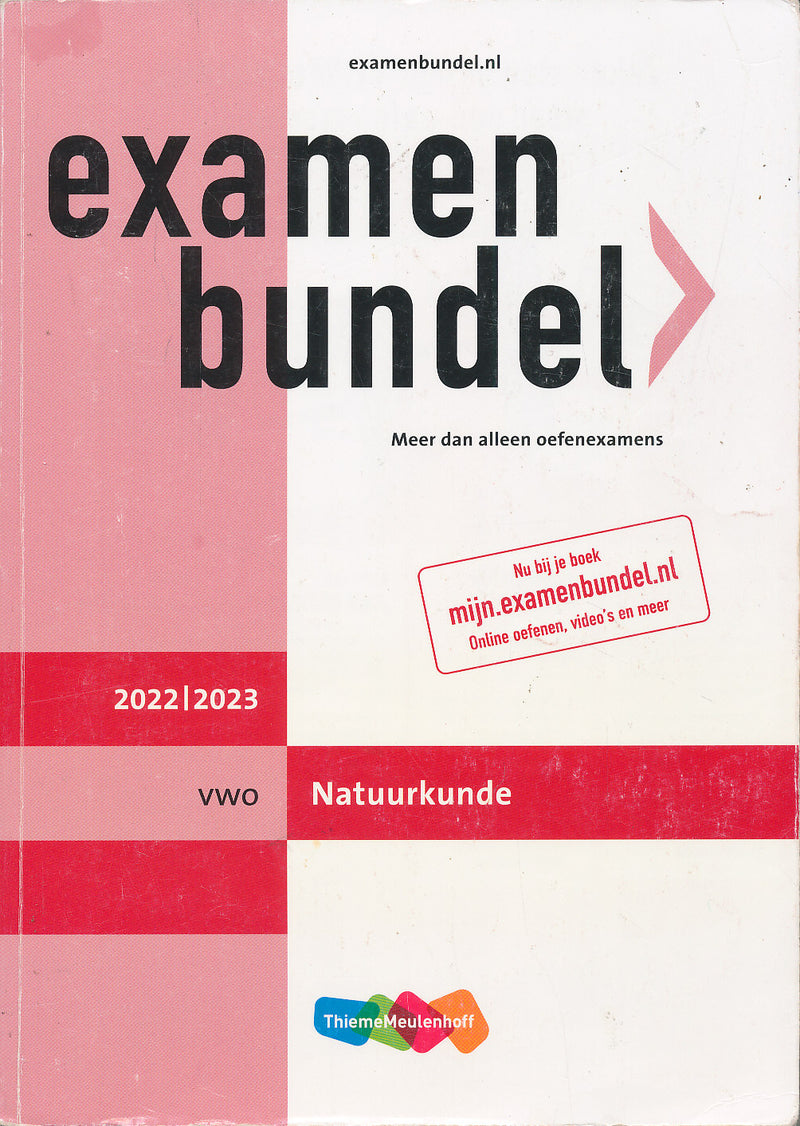 Examenbundel Natuurkunde VWO 2022/2023