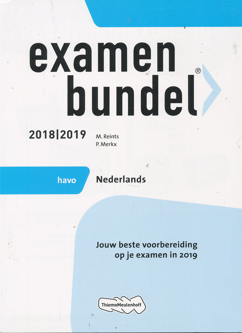 Examenbundel Nederlands Havo 2018/2019