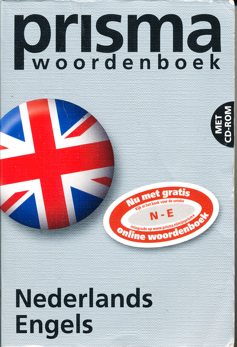 Woordenboek Nederlands-Engels Prisma (zie omschr)