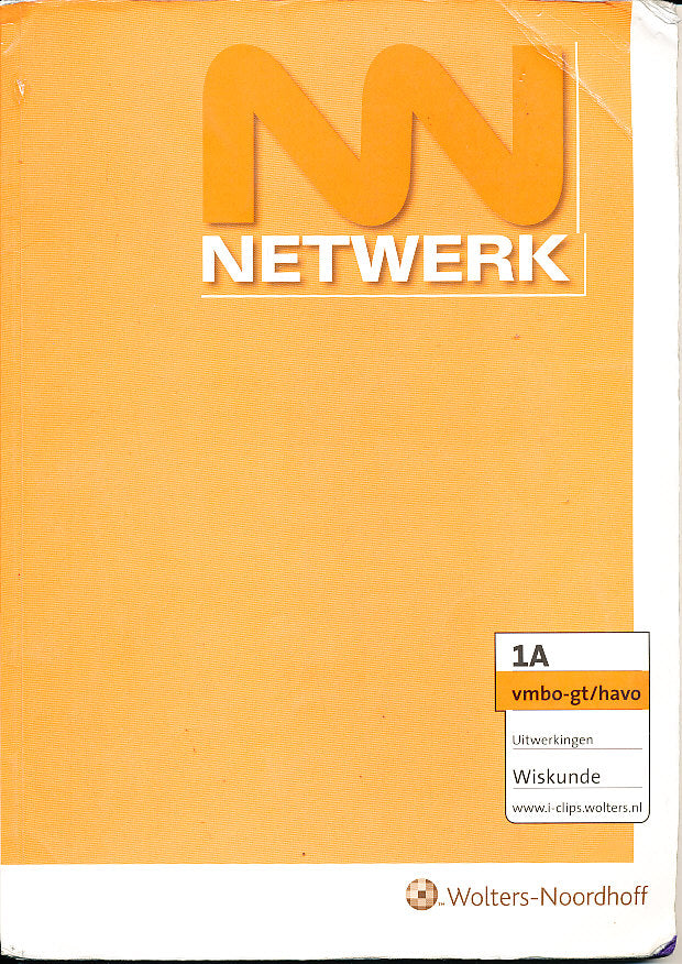 Netwerk Uitwerkingen 1A VMBO-GT/Havo