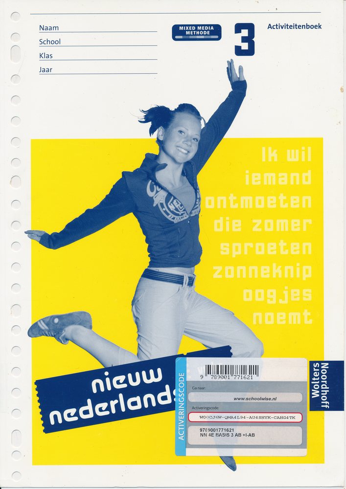 Nieuw Nederlands (4) activiteitenboek VMBO Basis 3