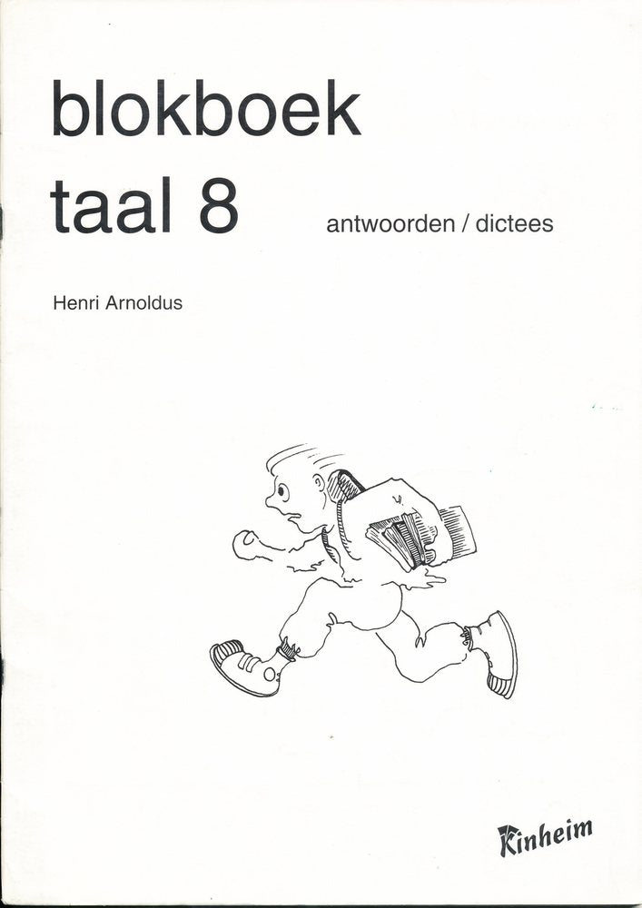 Kinheim Antwoorden Blokboek Dictees Taal 8