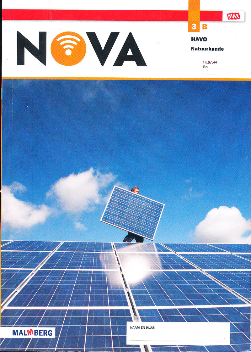 Nova 3 Leerwerkboek HAVO 3B
