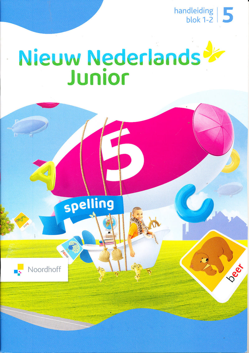 Nieuw Nederlands Junior Spelling Handleiding  blok 1-2 groep 5