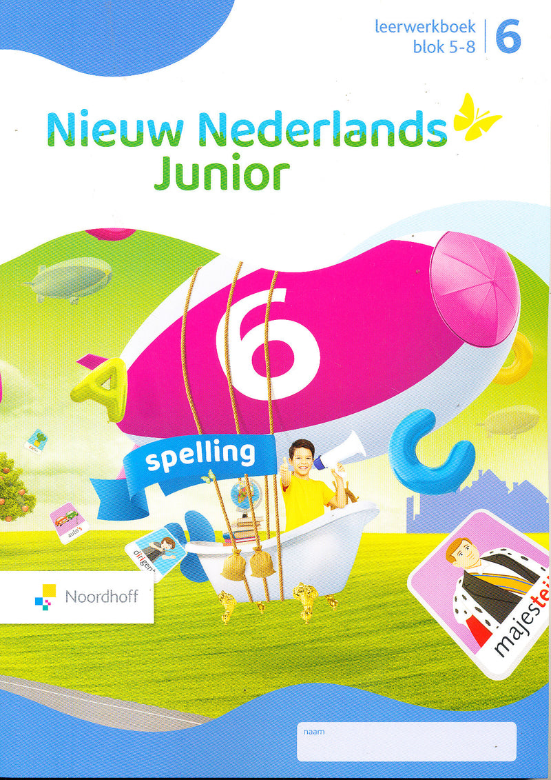 Nieuw Nederlands Junior Spelling leerwerkboek blok 5-8 groep 6 (per stuk)