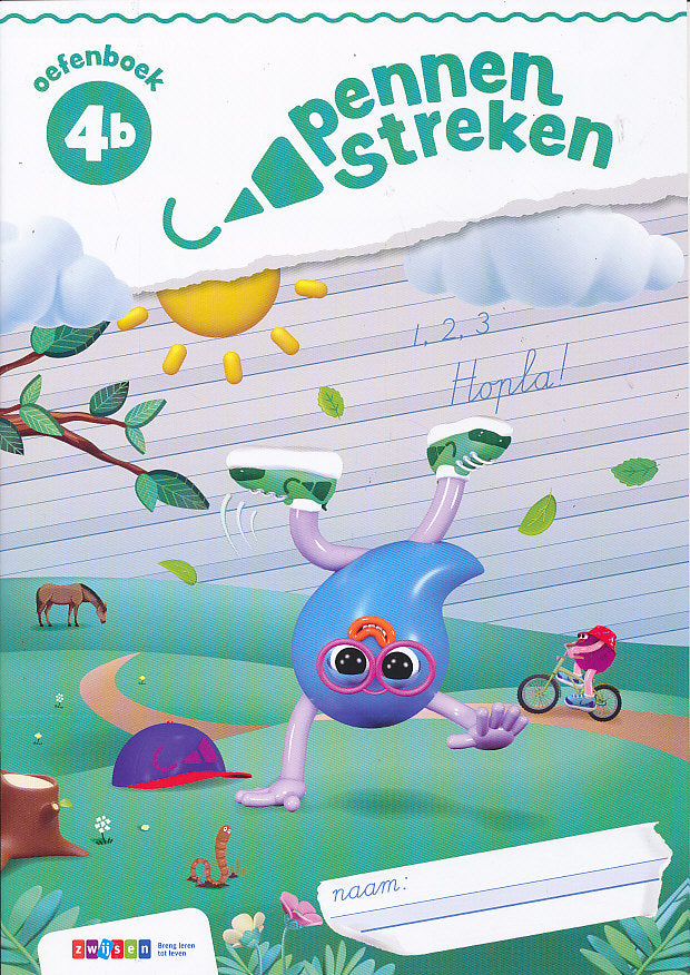 Pennenstreken versie 3 Oefenboek Verbonden schrift 4B (per stuk)