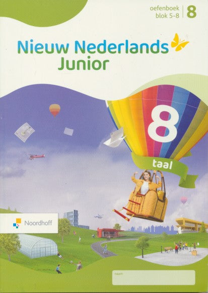 Nieuw Nederlands Junior Taal Oefenboek blok 5-8 groep 8