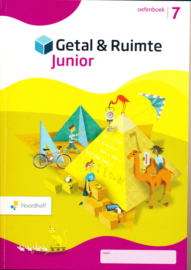 Getal en Ruimte Junior Oefenboek groep 7 (per stuk)