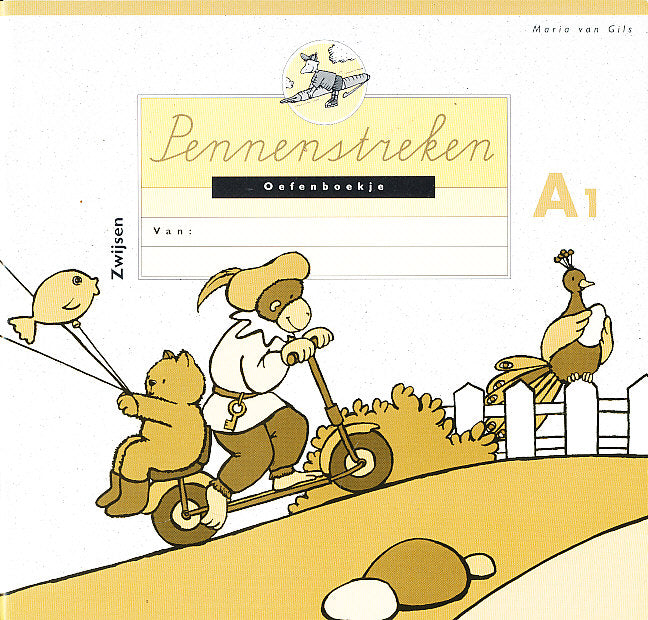 Pennenstreken versie 1 Oefenboekje A1 (per stuk)