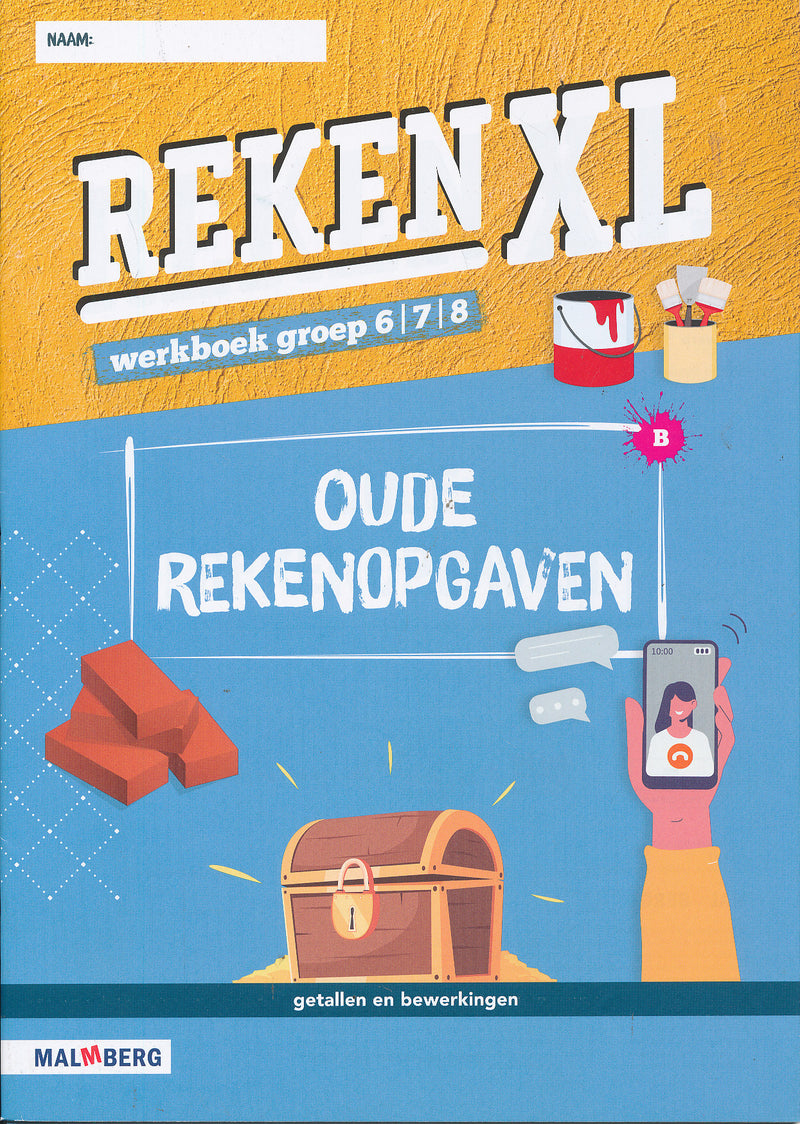 RekenXL Werkboek Oude rekenopgaven groep 6/7/8 (per stuk)