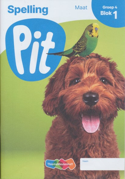 Pit Werkboek Spelling Maat blok 1 groep 4 (per stuk)
