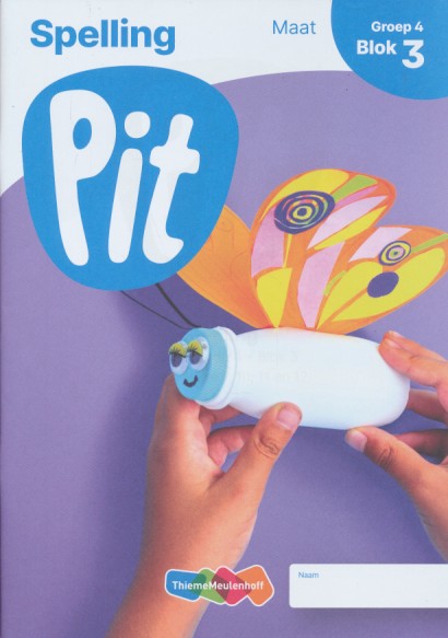 Pit Werkboek Spelling Maat blok 3 groep 4 (per stuk)